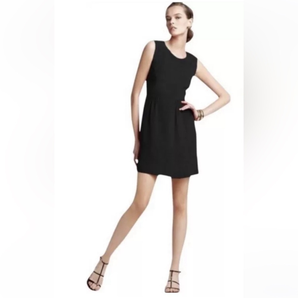 Theory A-Line Black Mini Dress